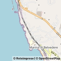 Map Belvedere Marittimo