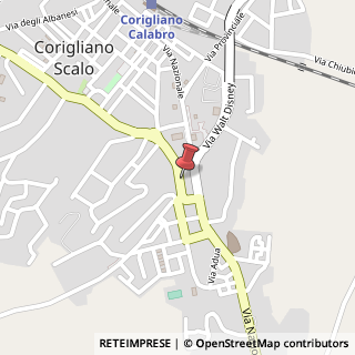 Mappa Via Nazionale, SNC, 87064 Corigliano Calabro, Cosenza (Calabria)