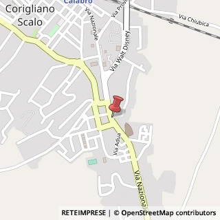 Mappa Via Nazionale, 63, 87064 Corigliano Calabro, Cosenza (Calabria)