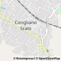 Kaart Corigliano Calabro