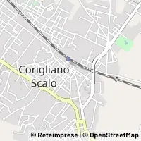 Kaart Corigliano Calabro