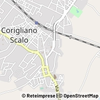 Map Corigliano Calabro