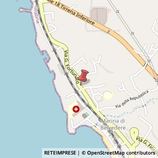 Mappa Via Giustino Fortunato, 102, 87021 Belvedere Marittimo, Cosenza (Calabria)