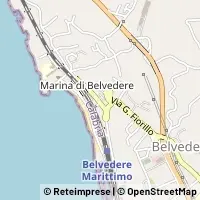 Hartă Belvedere Marittimo