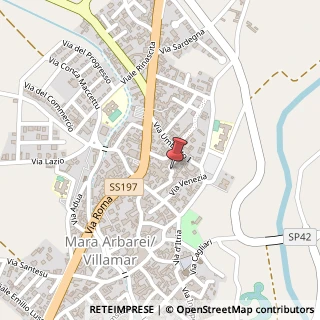 Mappa Via Cavour, 8, 09020 Villamar, Medio Campidano (Sardegna)