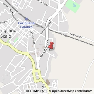 Mappa Via Giuseppe Garibaldi, 16, 87064 Corigliano Calabro, Cosenza (Calabria)
