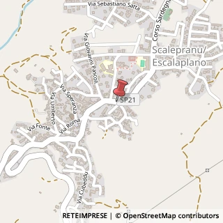 Mappa Corso Italia, 166, 08043 Escalaplano, Nuoro (Sardegna)
