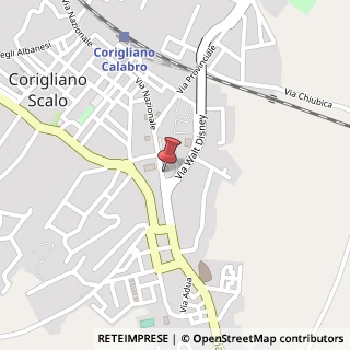 Mappa Via Nazionale, 15, 87064 Corigliano Calabro, Cosenza (Calabria)