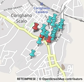 Mappa Via dei Pugliesi, 87064 Corigliano Calabro CS, Italia (0.153)