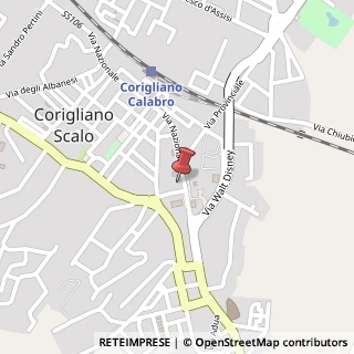 Mappa SP187, 9, 87064 Corigliano Calabro, Cosenza (Calabria)