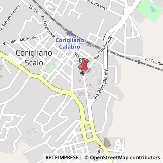 Mappa Via Nazionale, 95, 87064 Corigliano Calabro, Cosenza (Calabria)