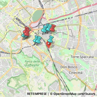 Mappa Via Degli Angeli, 00181 Roma RM, Italia (1.64727)