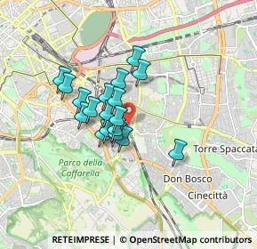 Mappa Via Degli Angeli, 00181 Roma RM, Italia (1.27667)