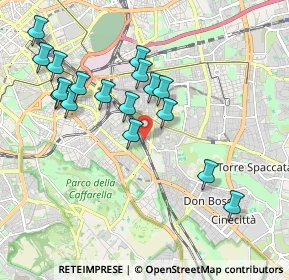 Mappa Via Degli Angeli, 00181 Roma RM, Italia (2.05235)