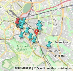 Mappa Via Degli Angeli, 00181 Roma RM, Italia (1.68538)