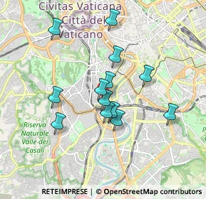 Mappa Via Giano Parrasio, 00152 Roma RM, Italia (1.56308)