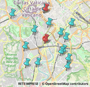 Mappa Via Bernardino Passeri, 00153 Roma RM, Italia (2.185)