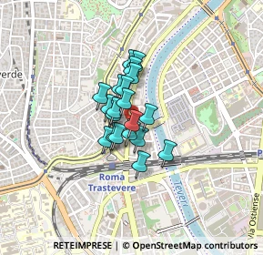 Mappa Via Bernardino Passeri, 00153 Roma RM, Italia (0.246)