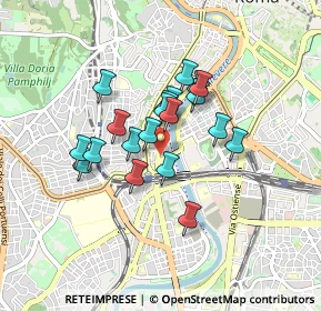 Mappa Via Bernardino Passeri, 00153 Roma RM, Italia (0.682)
