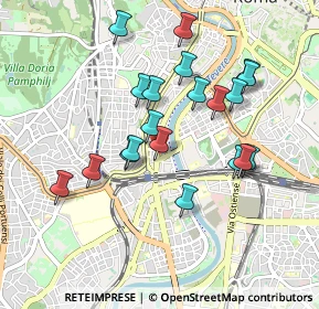 Mappa Via Bernardino Passeri, 00153 Roma RM, Italia (0.904)