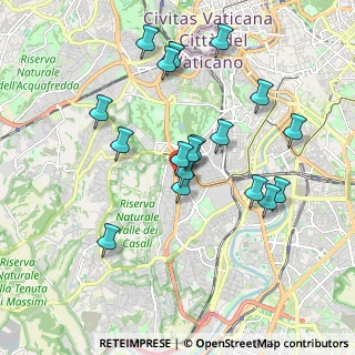 Mappa Via Giovanni Torrecremata, 00151 Roma RM, Italia (1.87)