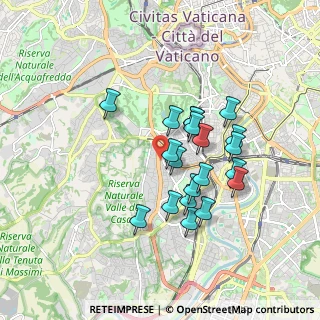 Mappa Via Giovanni Torrecremata, 00151 Roma RM, Italia (1.576)