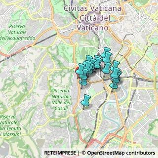 Mappa Via Giovanni Torrecremata, 00100 Roma RM, Italia (1.1415)