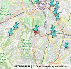 Mappa Via Giovanni Torrecremata, 00100 Roma RM, Italia (2.84583)