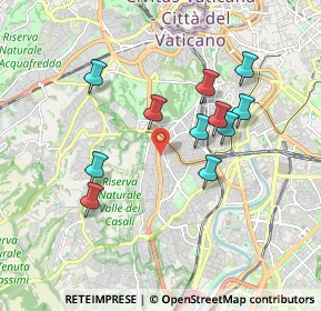 Mappa Via Giovanni Torrecremata, 00100 Roma RM, Italia (1.75727)