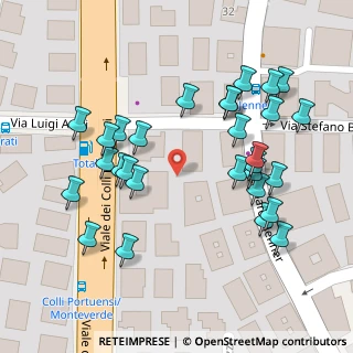 Mappa Via Giovanni Torrecremata, 00100 Roma RM, Italia (0.07034)