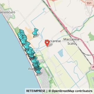 Mappa Via Tirrenia, 00054 Fiumicino RM, Italia (2.3565)