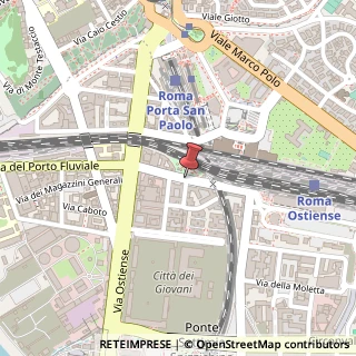 Mappa Via Pellegrino Matteucci,  74, 00154 Roma, Roma (Lazio)