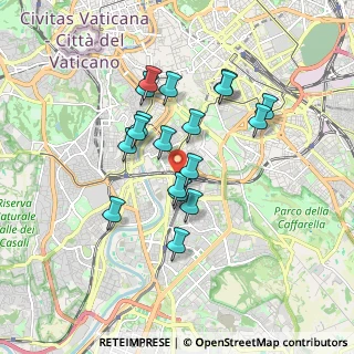 Mappa Via Pellegrino Matteucci, 00154 Roma RM, Italia (1.575)