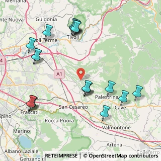 Mappa Piazza della Rocca, 00010 Gallicano Nel Lazio RM, Italia (10.151)