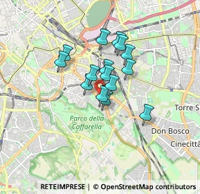 Mappa Via di Santa Maria Ausiliatrice, 00181 Roma RM, Italia (1.21933)