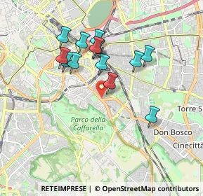 Mappa Via di Santa Maria Ausiliatrice, 00181 Roma RM, Italia (1.72231)