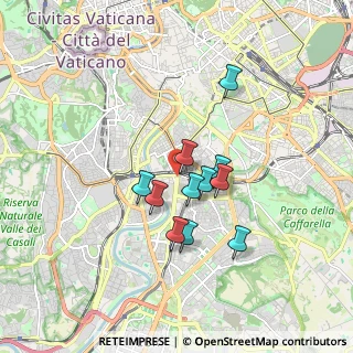 Mappa Via Matteucci Pellegrino, 00132 Roma RM, Italia (1.40364)