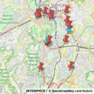 Mappa Piazza della Trasfigurazione, 00151 Roma RM, Italia (2.41467)