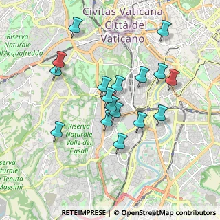 Mappa Piazza della Trasfigurazione, 00151 Roma RM, Italia (1.74647)