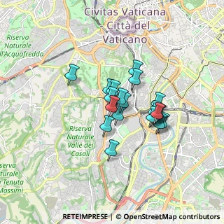 Mappa Piazza della Trasfigurazione, 00151 Roma RM, Italia (1.2435)