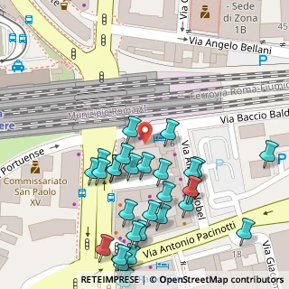 Mappa Via Eugenio Barsanti, 00146 Roma RM, Italia (0.07931)