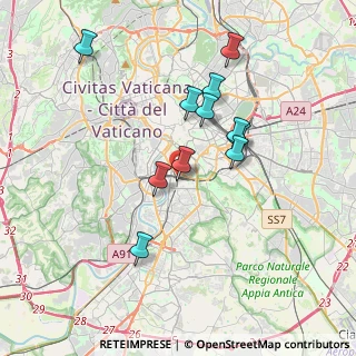 Mappa Stazione Roma Ostiense, 00154 Roma RM, Italia (3.57083)