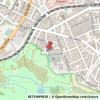 Mappa Via Lidia, 73, 00179 Roma, Roma (Lazio)