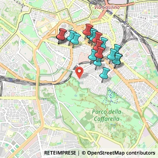 Mappa Via Lidia, 00183 Roma RM, Italia (0.954)