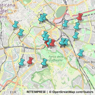 Mappa Via Lidia, 00183 Roma RM, Italia (2.095)