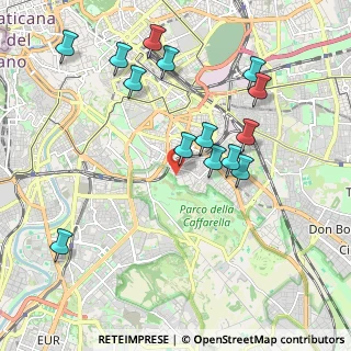 Mappa Via Lidia, 00183 Roma RM, Italia (2.215)