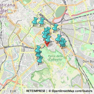Mappa Via Lidia, 00183 Roma RM, Italia (1.34308)