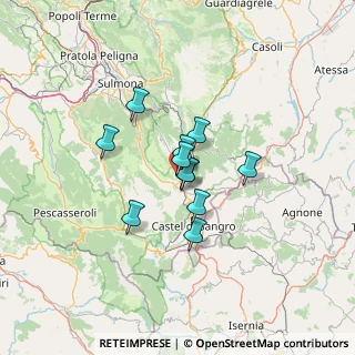 Mappa Viale Regina Elena, 67036 Rivisondoli AQ, Italia (9.03364)