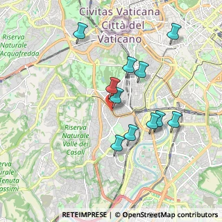 Mappa Circonvallazione Gianicolense, 00151 Roma RM, Italia (1.83545)