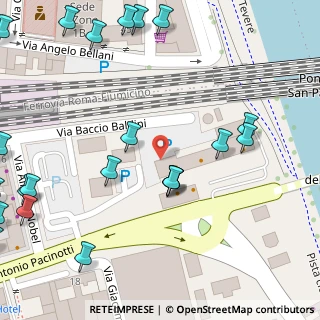 Mappa Via Antonio Pacinotti, 00100 Roma RM, Italia (0.11704)